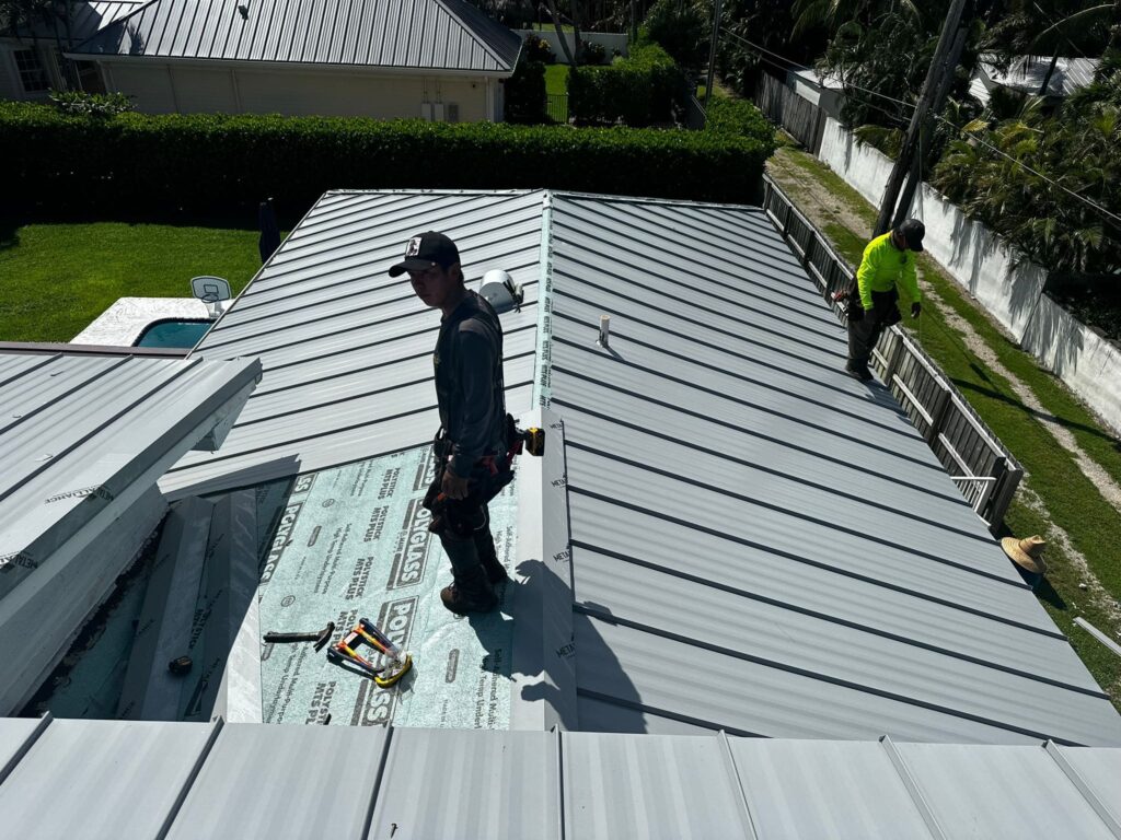 Metal Roofing project by Marzo Roofing in Florida