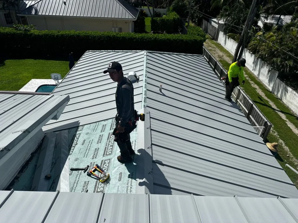 New shingle roof installation in Florida by Marzo Roofing